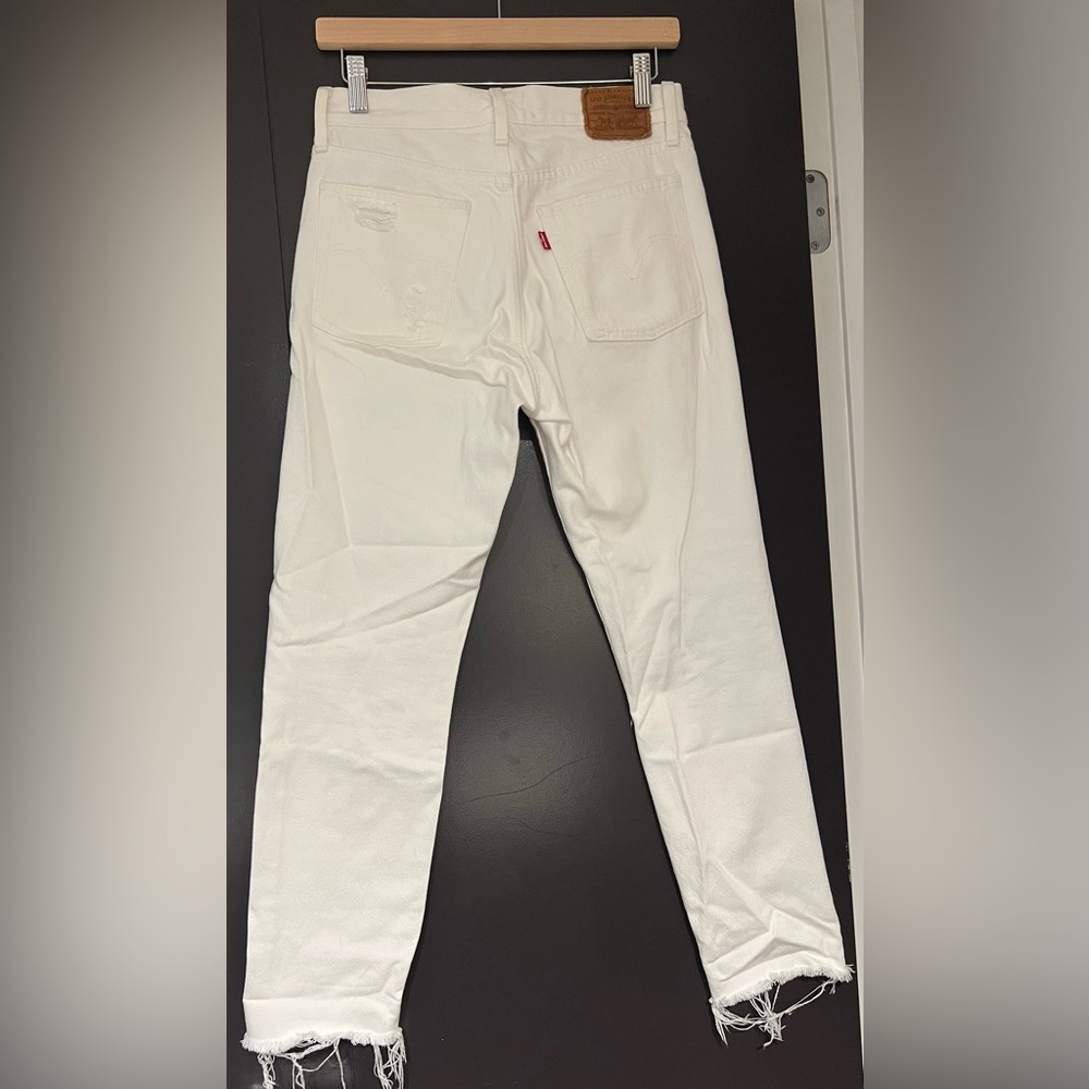 Levi’s Wedgie Jeans White Size 26 - Picture 3 of 11